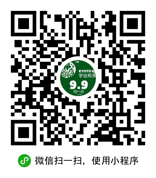 二维码、微信小程序、宇治和茶、价格宣传