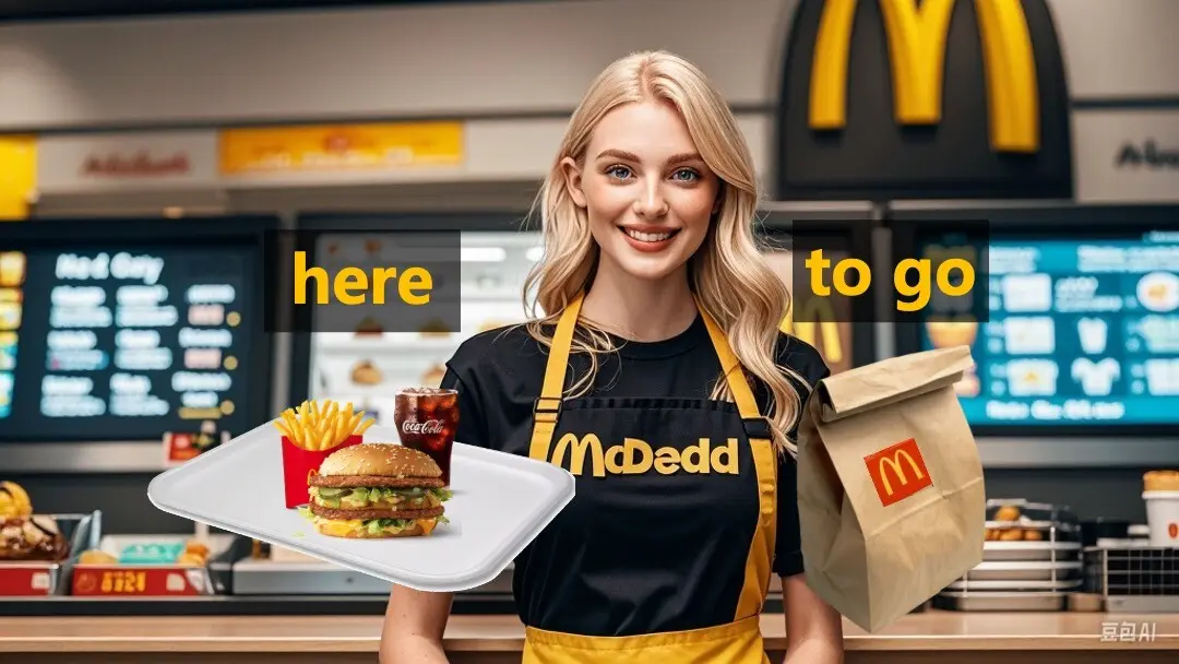 here or to go