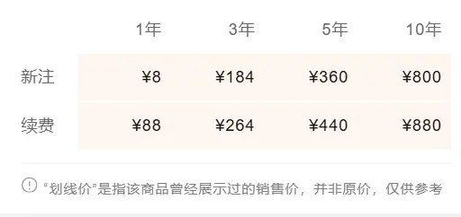 续费不同价