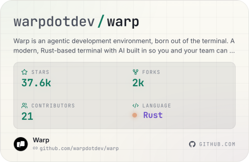 warpdotdev warp