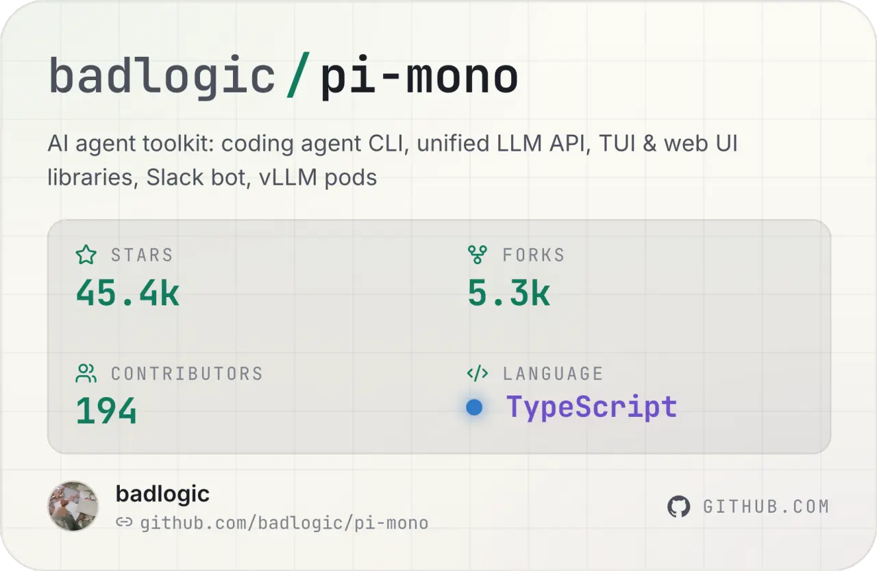 badlogic pi mono