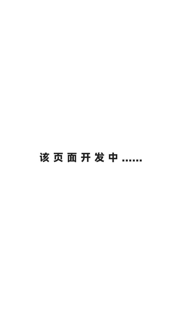 该页面开发中……