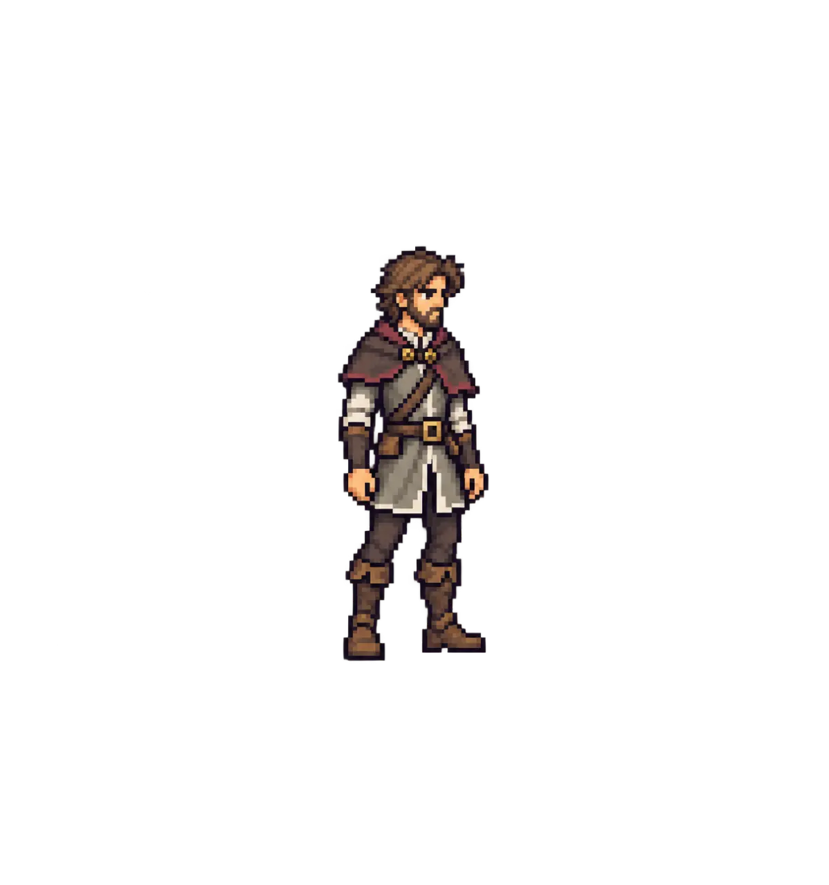 witch hunter protagonist pixel v3