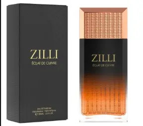 AD 023 — 香水、ZILLI、ÉCLAT DE CUIVRE、包装盒