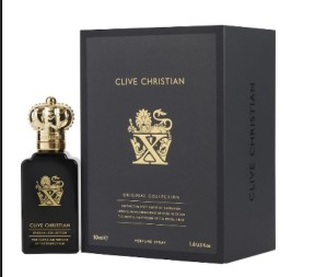 AD 115 — 香水、黑色包装、Clive Christian、皇冠瓶盖